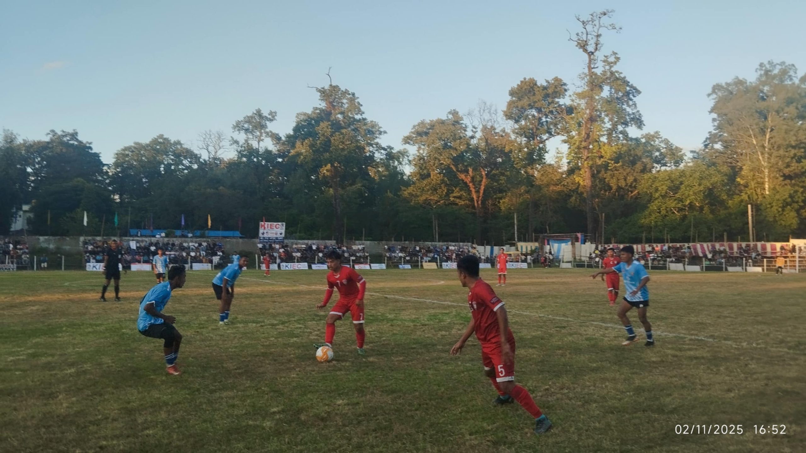 संघर्षपुर्ण जितमा आयोजक पथरी ११ सेमिफाइन प्रवेश