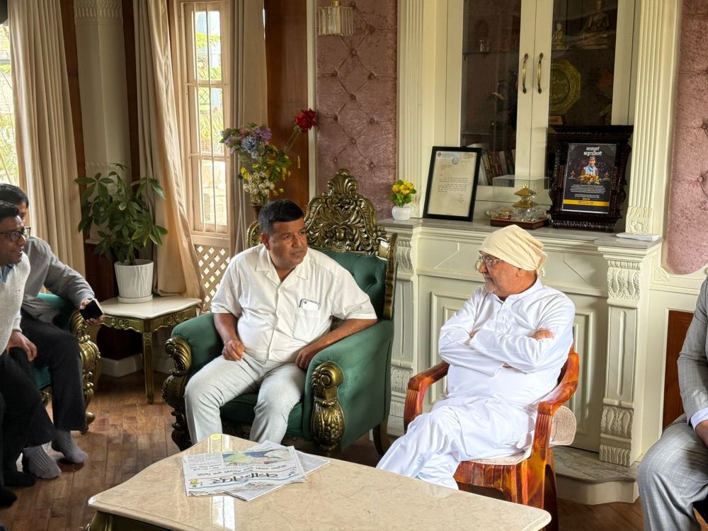 ओली – शर्मा भेट